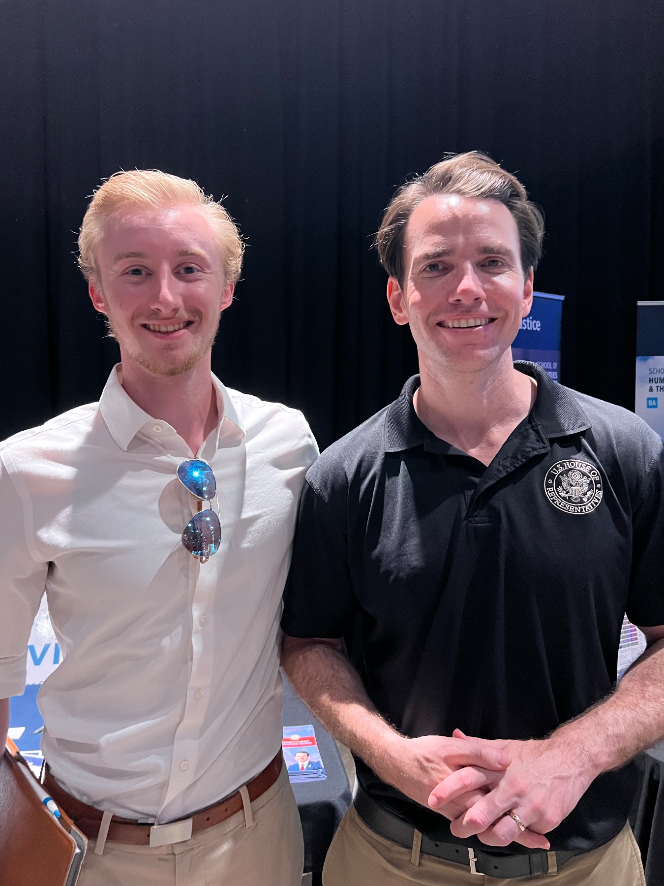 Sean Kearney With Congressman Kevin Kiley