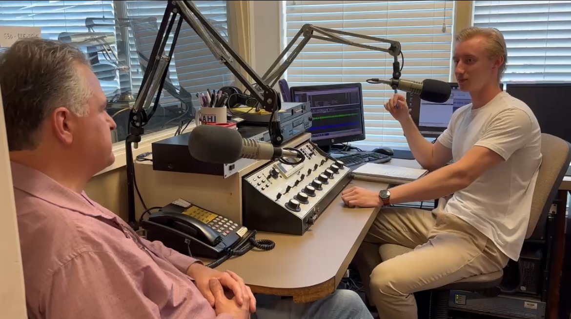 Sean Kearney Interviewing Dan Roschnotti on NPR